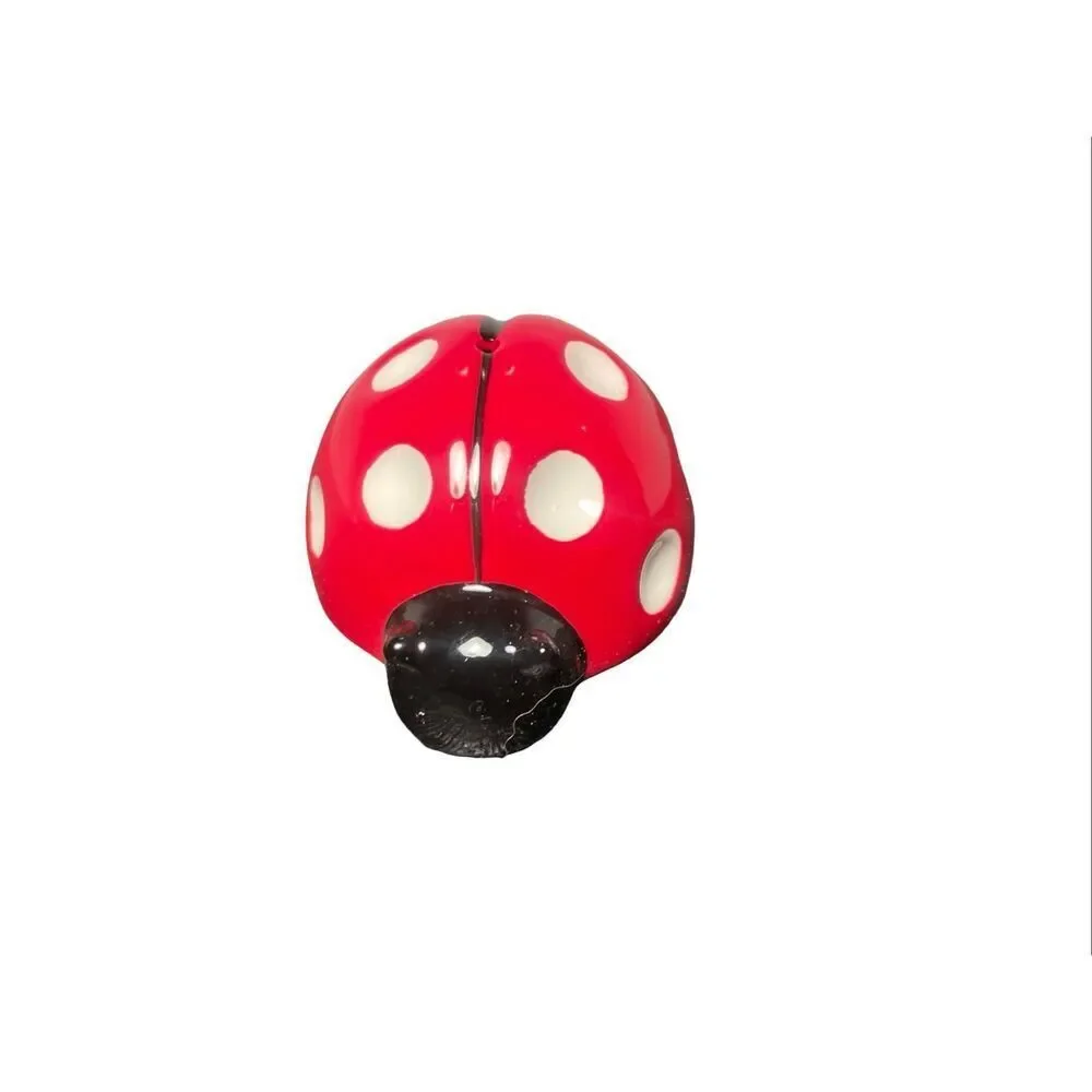 Ladybug Adorable Salt and Pepper Shakers NWT